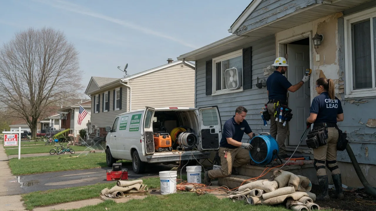 Flood Cleanup in Packwaukee, WI near me