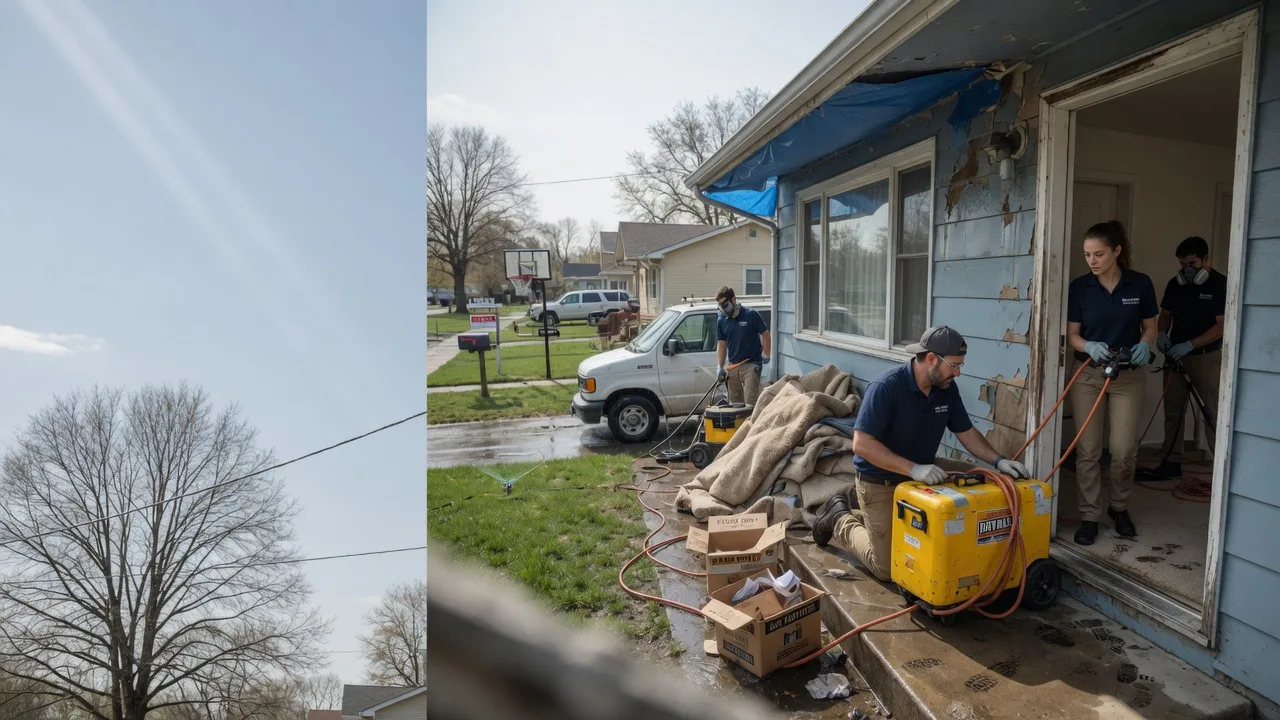 Basement Flood Cleanup in Packwaukee, WI near me
